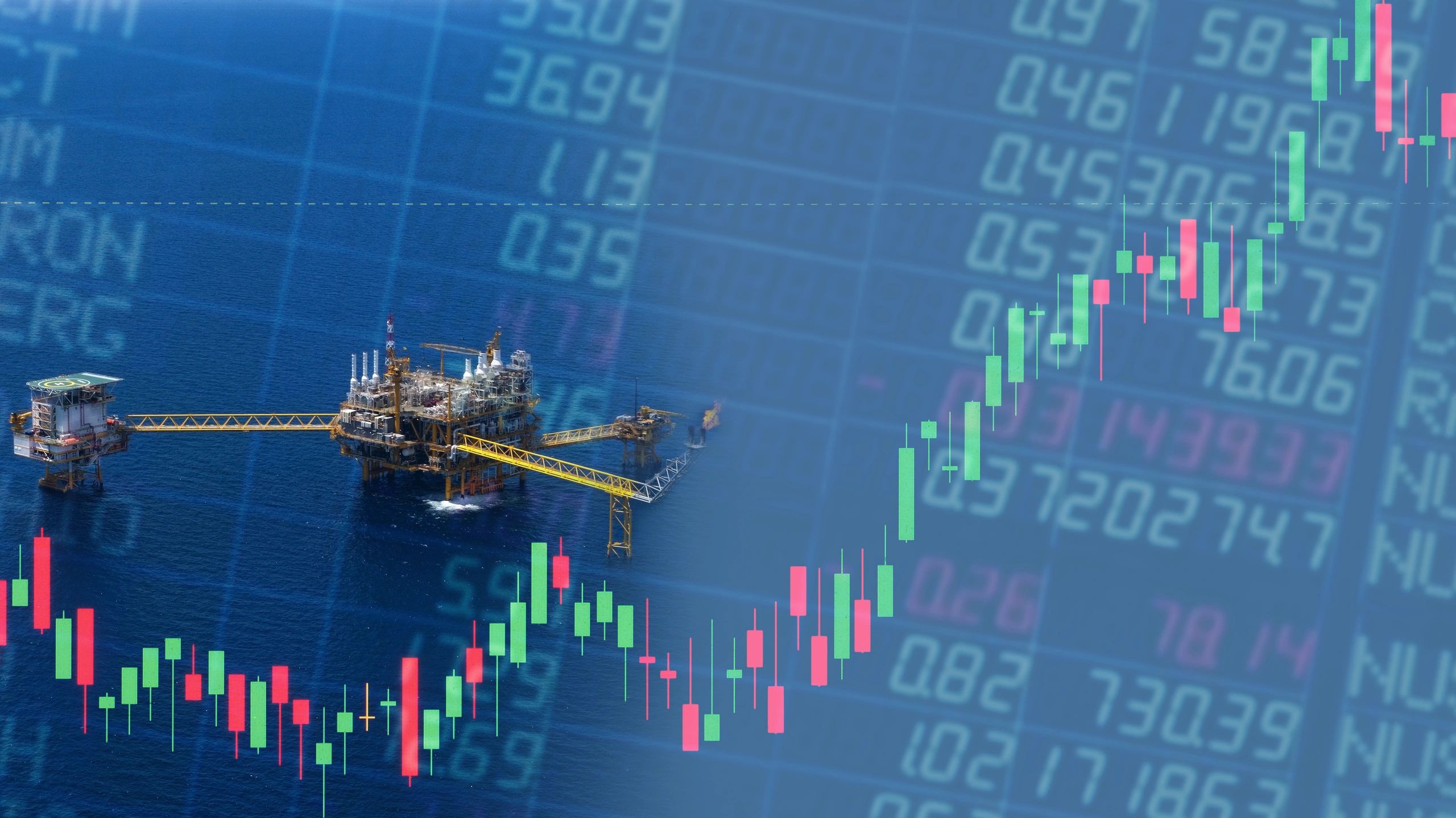 Oil and gas trading data